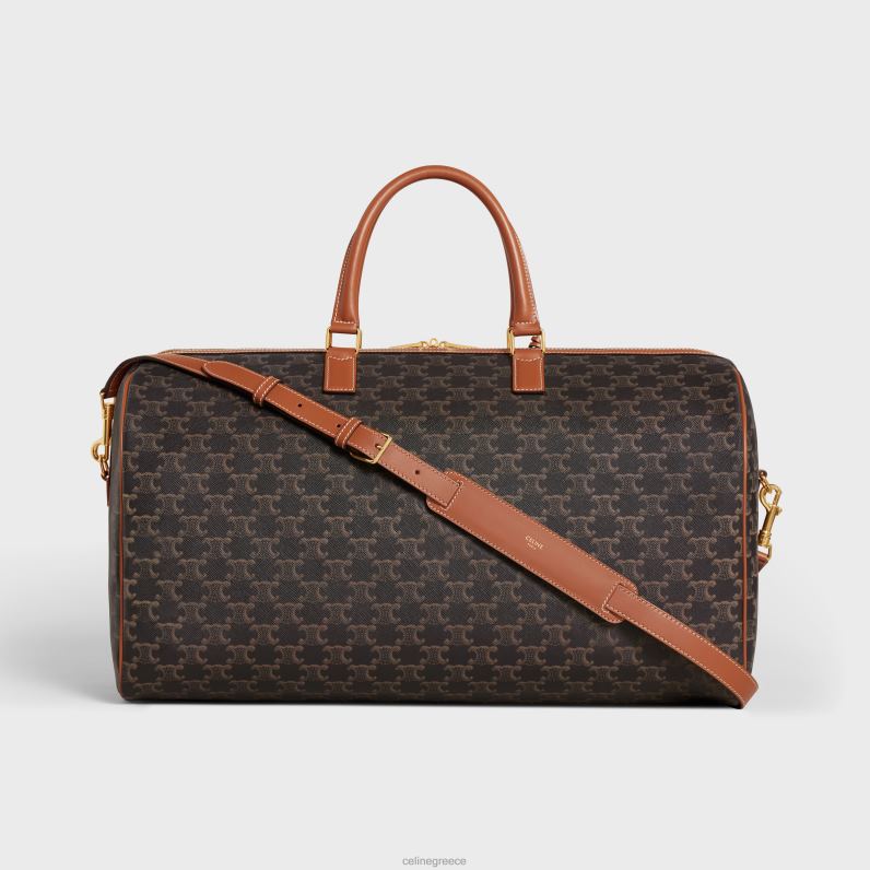 ταξίδι 50 σε καμβά θριάμβου με στάμπα σκύλου άνδρες CELINE 640PT1701 αξεσουάρ βυρσοδέψω