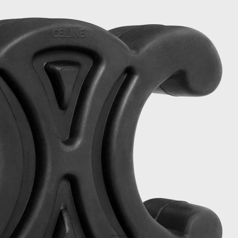 μικρό παιχνίδι σκύλου θρίαμβος από καουτσούκ άνδρες CELINE 640PT1704 αξεσουάρ μαύρος