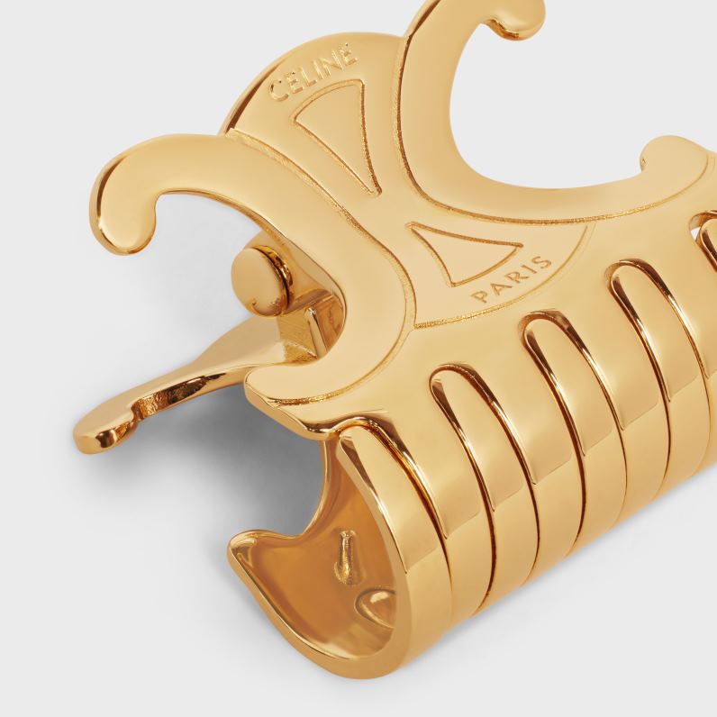 triomphe μεσαία μαλλιά νύχι σε zamak γυναίκες CELINE 640PT1241 αξεσουάρ χρυσός