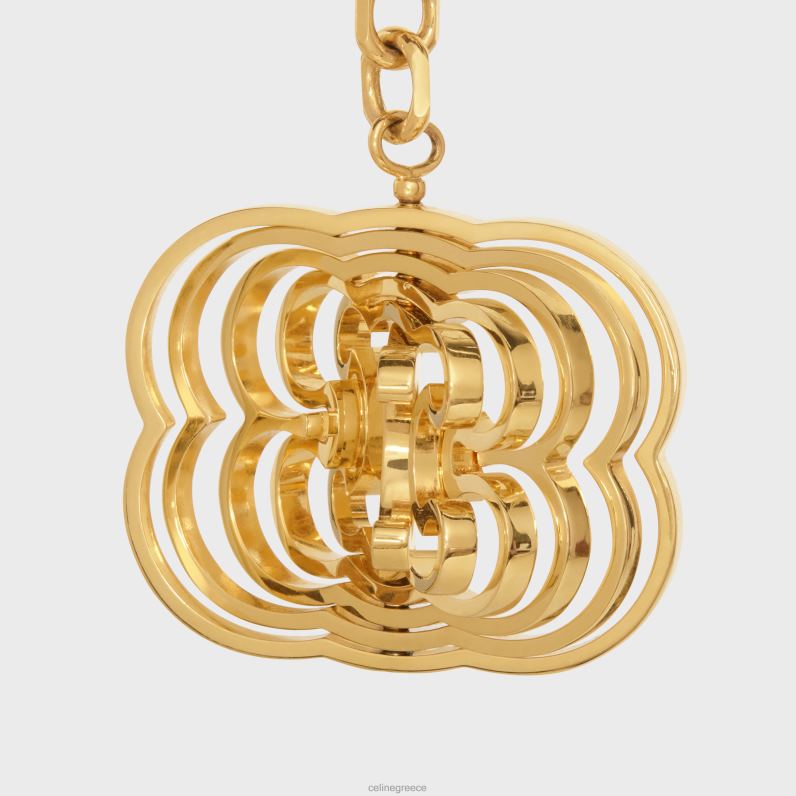 γούρι έλικας θριάμβου σε ορείχαλκο γυναίκες CELINE 640PT531 αξεσουάρ χρυσός