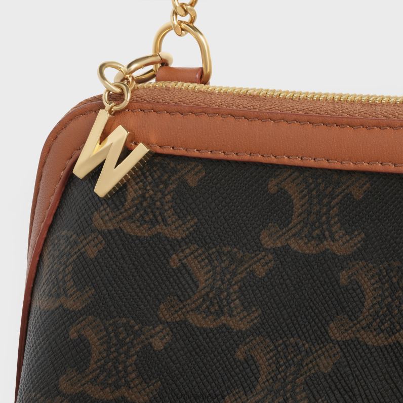 γούρι σε ορείχαλκο γυναίκες CELINE 640PT543 αξεσουάρ χρυσός