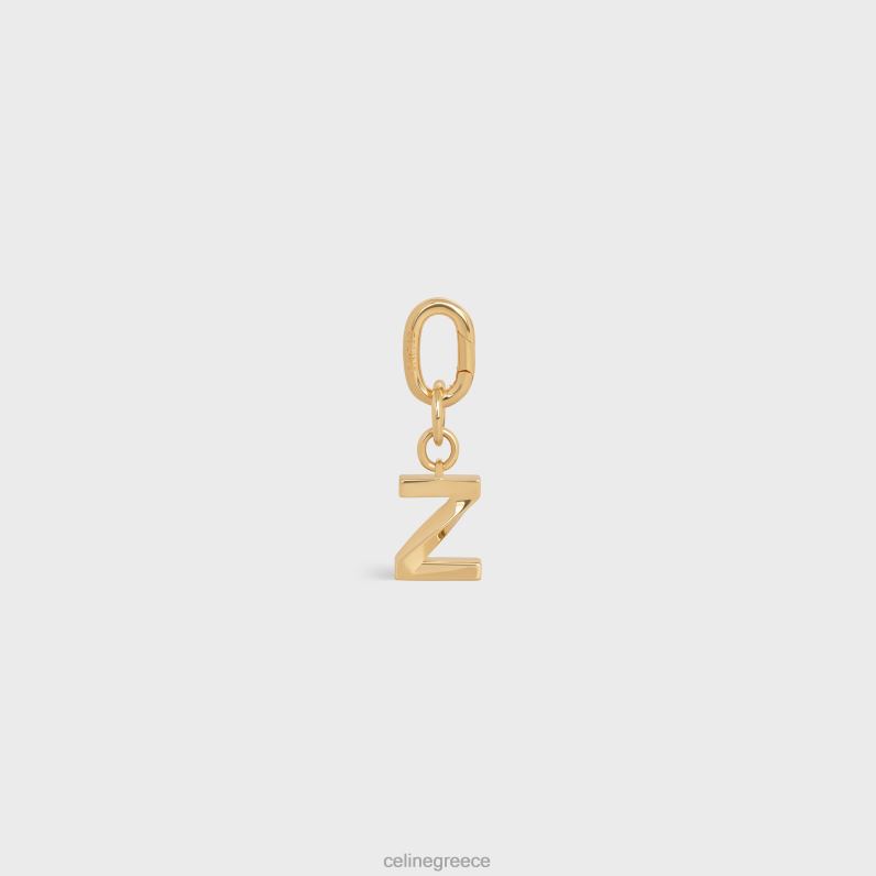 z γούρι σε ορείχαλκο γυναίκες CELINE 640PT546 αξεσουάρ χρυσός