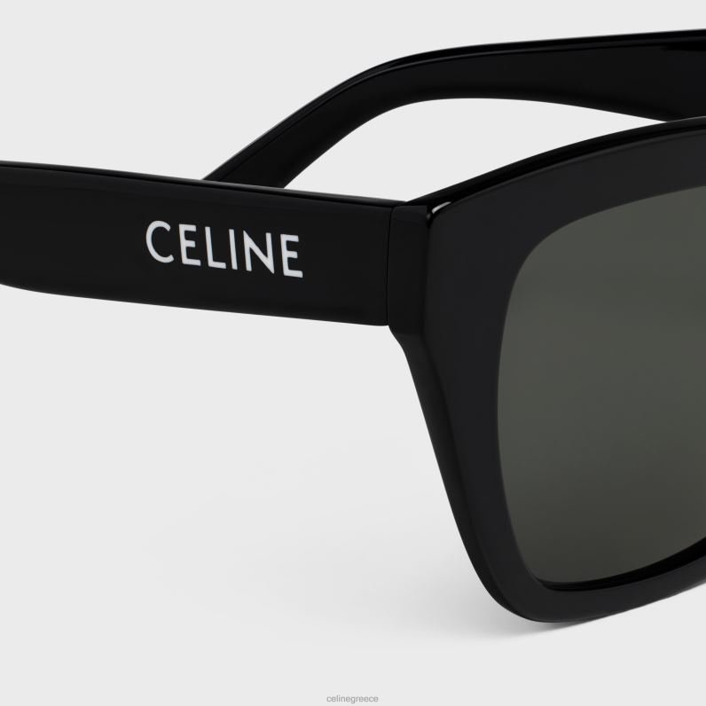 μονόχρωμα 03 γυαλιά ηλίου σε acetate γυναίκες CELINE 640PT1037 αξεσουάρ μαύρος