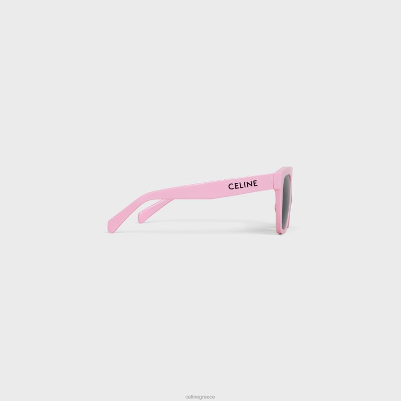 μονόχρωμα 03 γυαλιά ηλίου σε acetate γυναίκες CELINE 640PT1128 αξεσουάρ ανοιχτό ροζ