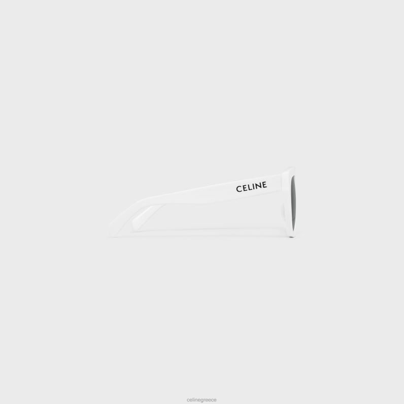 μονόχρωμα 03 γυαλιά ηλίου σε acetate γυναίκες CELINE 640PT1129 αξεσουάρ άσπρο