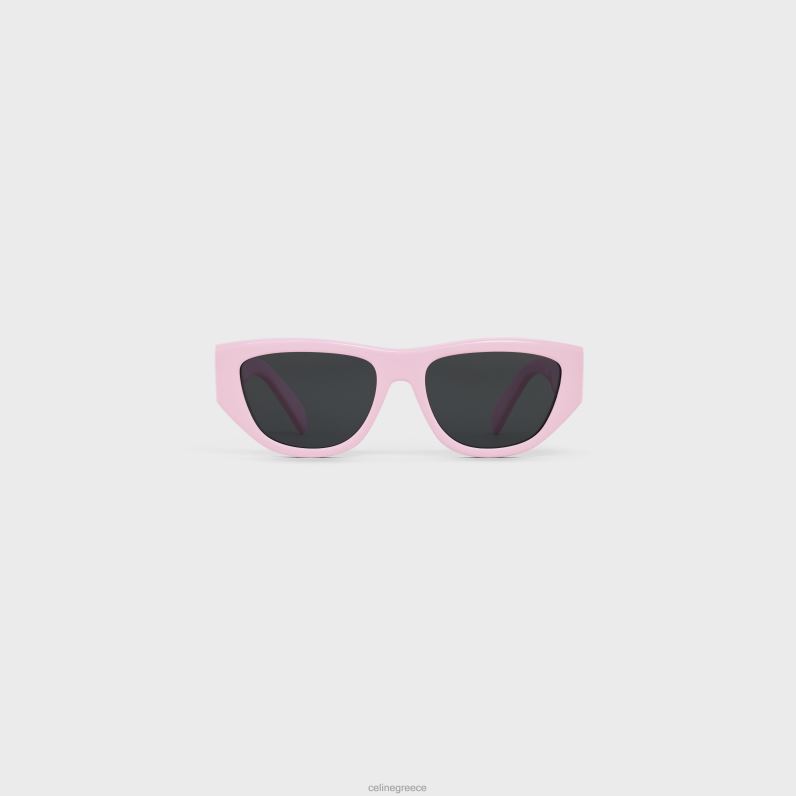 μονόχρωμα 06 γυαλιά ηλίου σε οξικό γυναίκες CELINE 640PT1041 αξεσουάρ ανοιχτό ροζ
