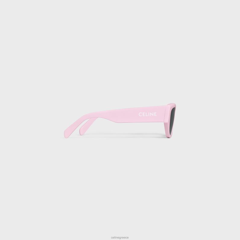 μονόχρωμα 06 γυαλιά ηλίου σε οξικό γυναίκες CELINE 640PT1041 αξεσουάρ ανοιχτό ροζ