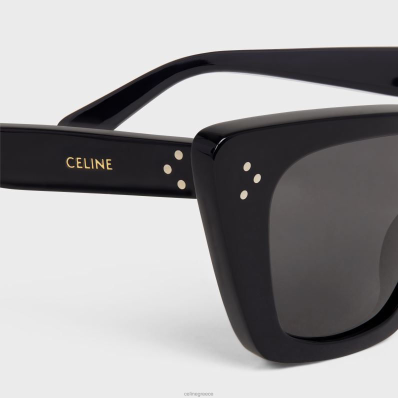 γυαλιά ηλίου cat eye s187 σε acetate γυναίκες CELINE 640PT1130 αξεσουάρ μαύρος
