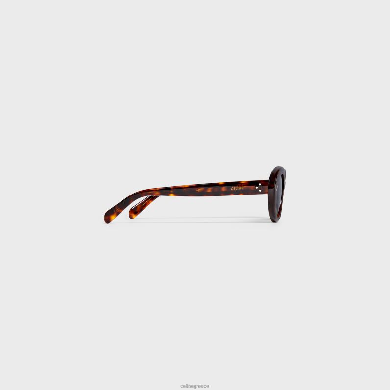 γυαλιά ηλίου cat eye s193 σε acetate γυναίκες CELINE 640PT1133 αξεσουάρ σκοτεινή Αβάνα