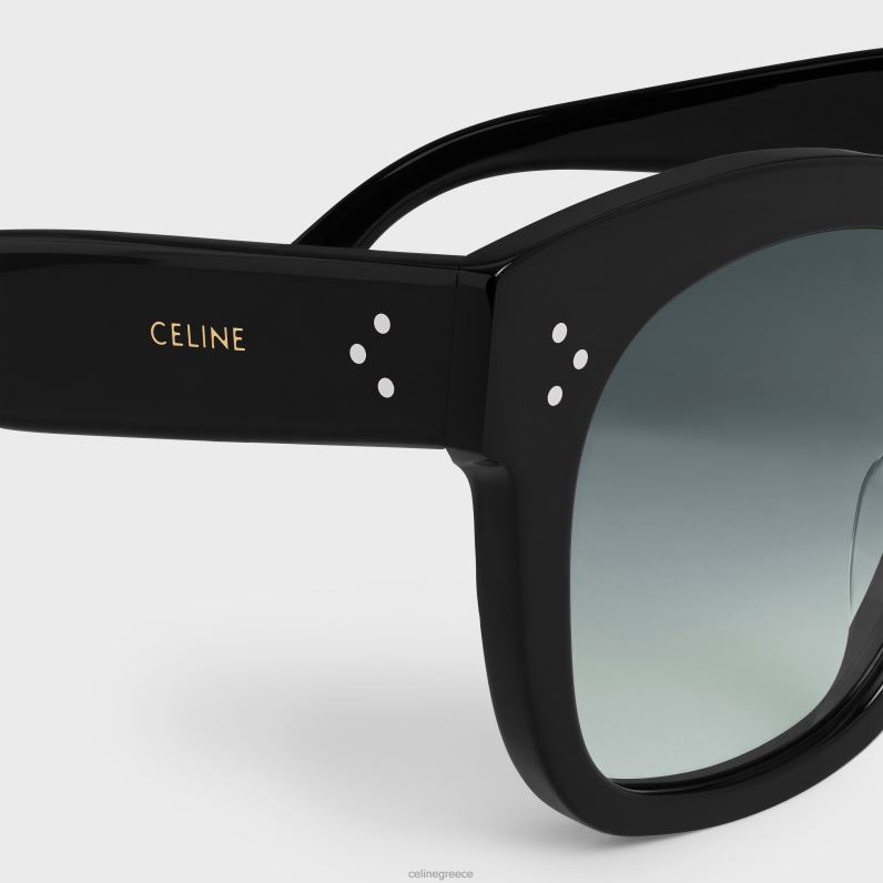 υπερμεγέθη γυαλιά ηλίου s002 σε acetate γυναίκες CELINE 640PT1143 αξεσουάρ μαύρος