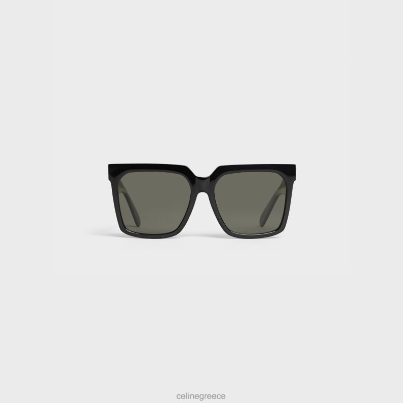 υπερμεγέθη γυαλιά ηλίου s055 σε acetate με πολωτικούς φακούς γυναίκες CELINE 640PT1148 αξεσουάρ μαύρος