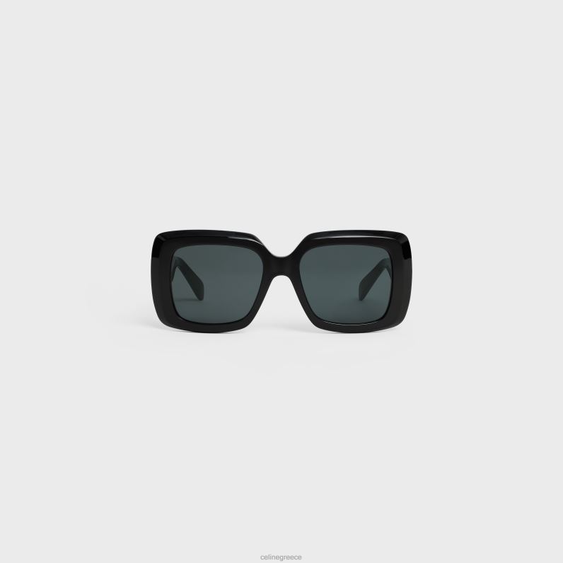 τετράγωνα γυαλιά ηλίου s263 σε acetate γυναίκες CELINE 640PT1149 αξεσουάρ μαύρος