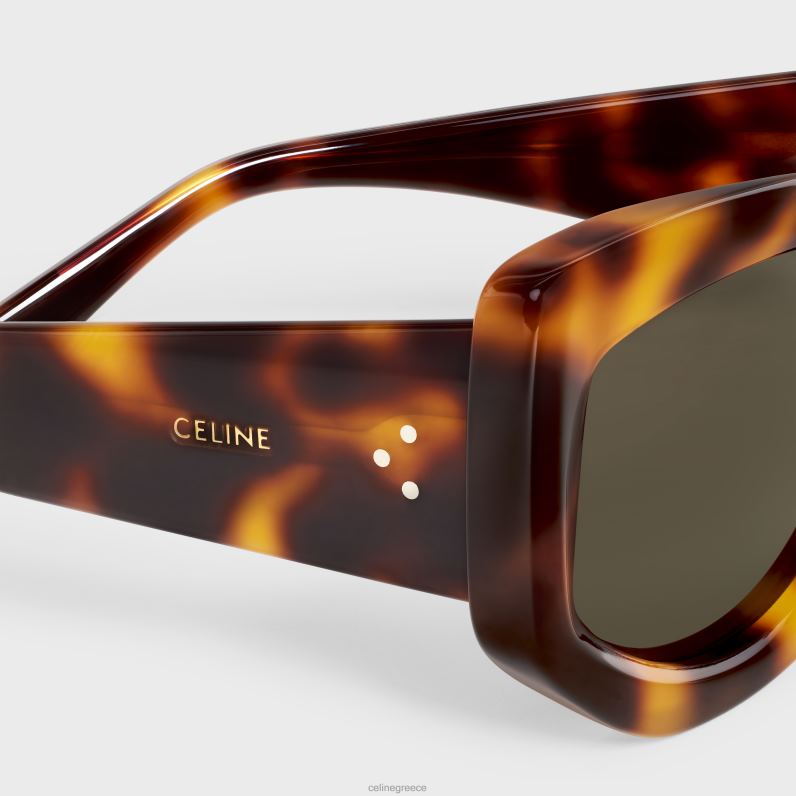 γραφικά γυαλιά ηλίου s277 σε acetate γυναίκες CELINE 640PT1035 αξεσουάρ κλασική Αβάνα