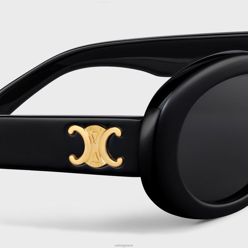 γυαλιά ηλίου triomphe 01 σε acetate γυναίκες CELINE 640PT1098 αξεσουάρ μαύρος