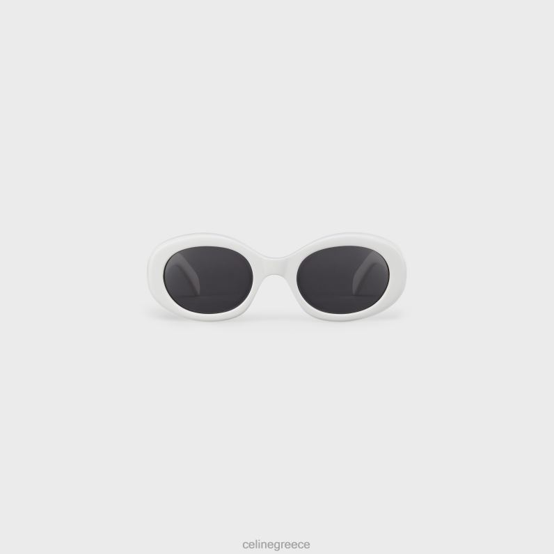 γυαλιά ηλίου triomphe 01 σε acetate γυναίκες CELINE 640PT1103 αξεσουάρ άσπρο
