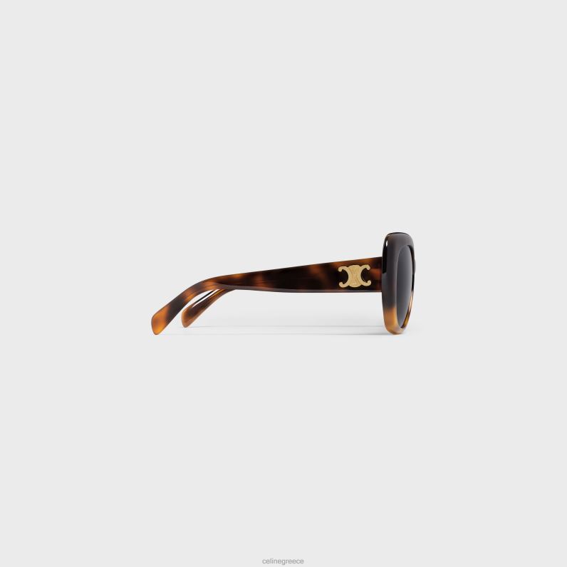 γυαλιά ηλίου triomphe 06 σε acetate γυναίκες CELINE 640PT1109 αξεσουάρ κλίση Αβάνα