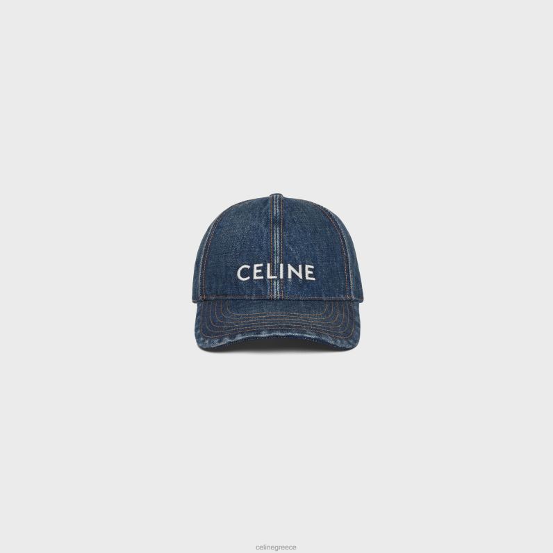 καπέλο του μπέιζμπολ στο πλύσιμο της ένωσης άνδρες CELINE 640PT2243 αξεσουάρ πλύσιμο μονοπατιών