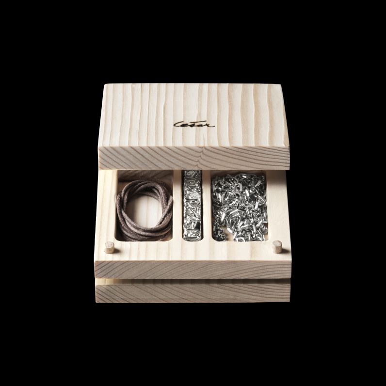 Κολιέ συμπίεσης cesar project σε στερλίνα γυναίκες CELINE 640PT1360 αξεσουάρ ασήμι