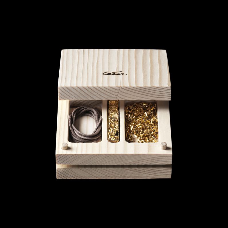 Κολιέ συμπίεσης cesar project σε βερμέιλ γυναίκες CELINE 640PT1361 αξεσουάρ χρυσός