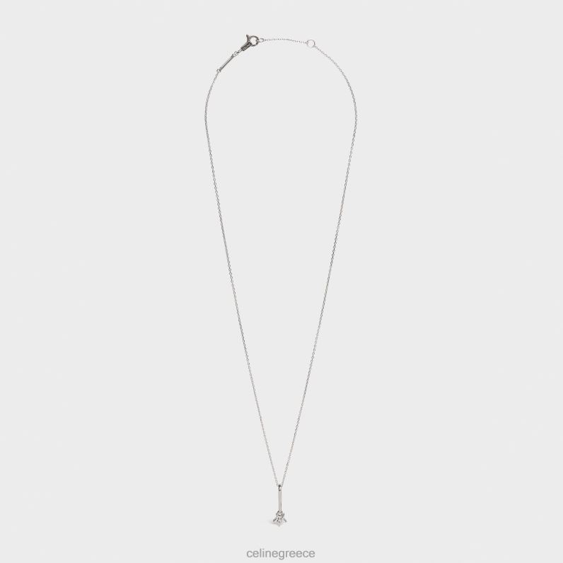 κολιέ etoile σε διαμάντι γυναίκες CELINE 640PT1417 αξεσουάρ λευκό χρυσό & λευκό