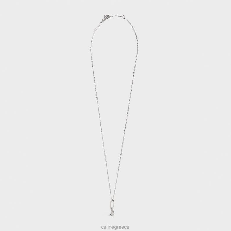 κολιέ etoile σε διαμάντι γυναίκες CELINE 640PT1417 αξεσουάρ λευκό χρυσό & λευκό