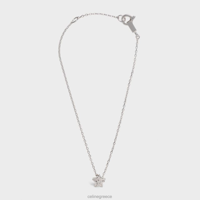 Βραχιόλι etoile σε διαμάντι γυναίκες CELINE 640PT1418 αξεσουάρ λευκό χρυσό & λευκό