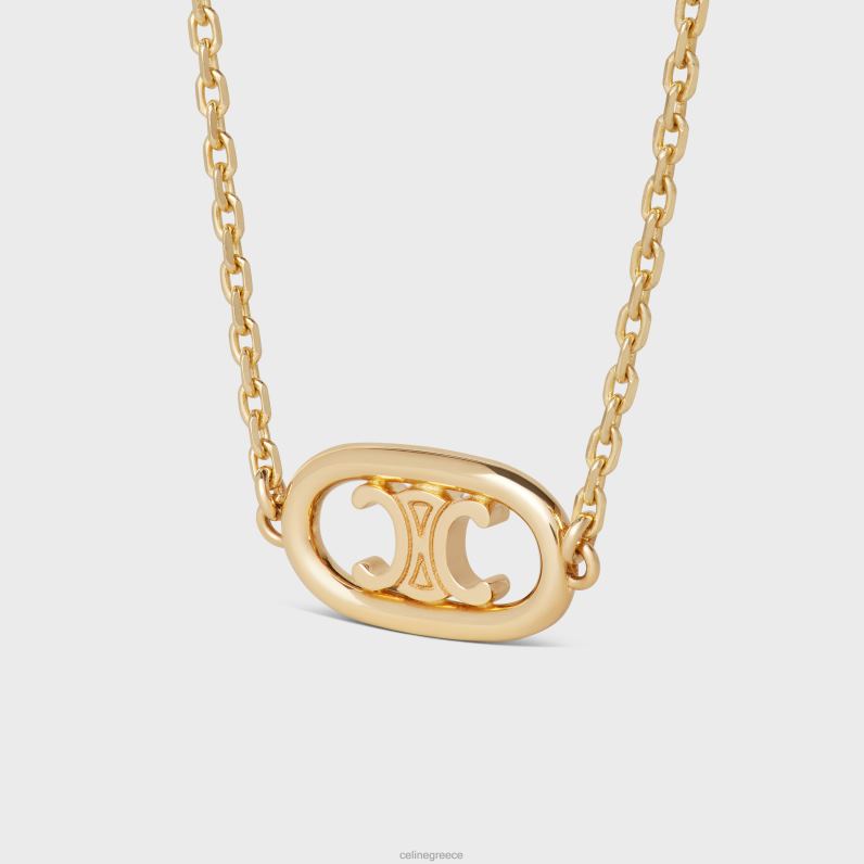 Βραχιόλι θριάμβου maillon μέσα γυναίκες CELINE 640PT1384 αξεσουάρ κίτρινος χρυσός