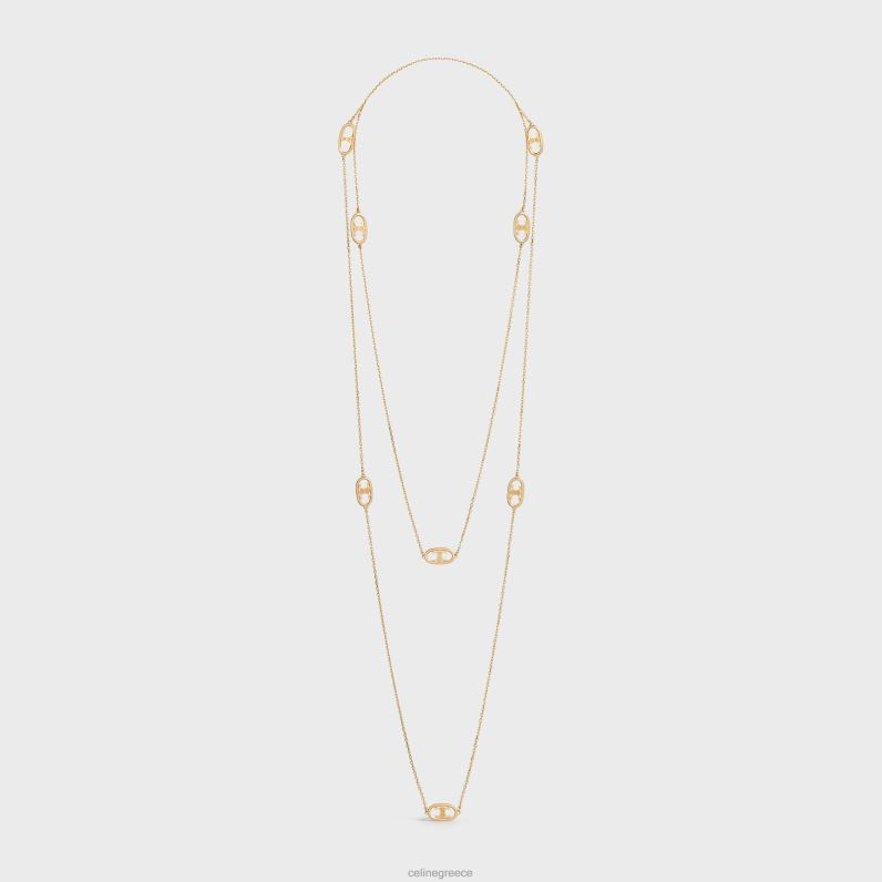 maillon triomphe sautoir in γυναίκες CELINE 640PT1388 αξεσουάρ κίτρινος χρυσός