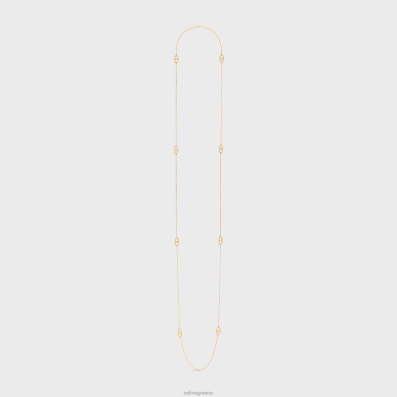 maillon triomphe sautoir in γυναίκες CELINE 640PT1388 αξεσουάρ κίτρινος χρυσός