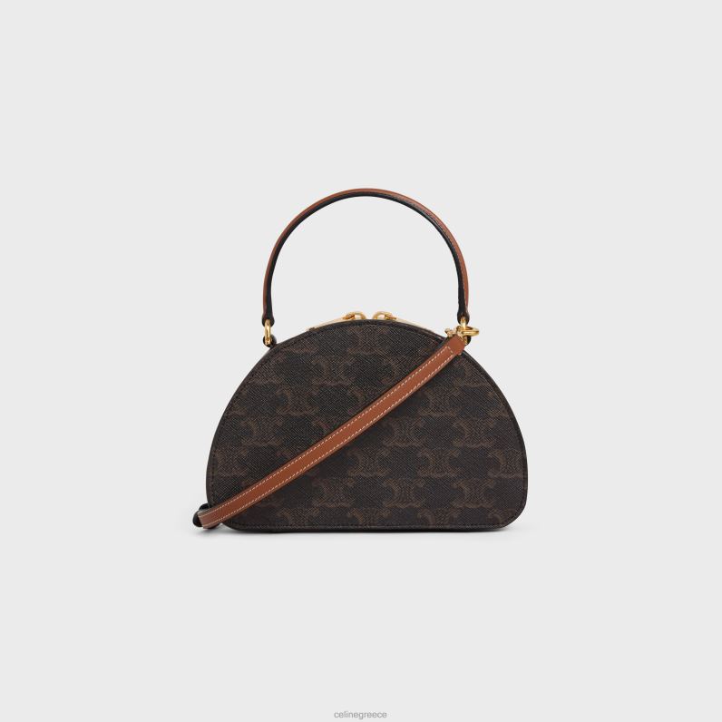 καμβάς θριάμβου μισής Σελήνης γυναίκες CELINE 640PT346 αξεσουάρ βυρσοδέψω