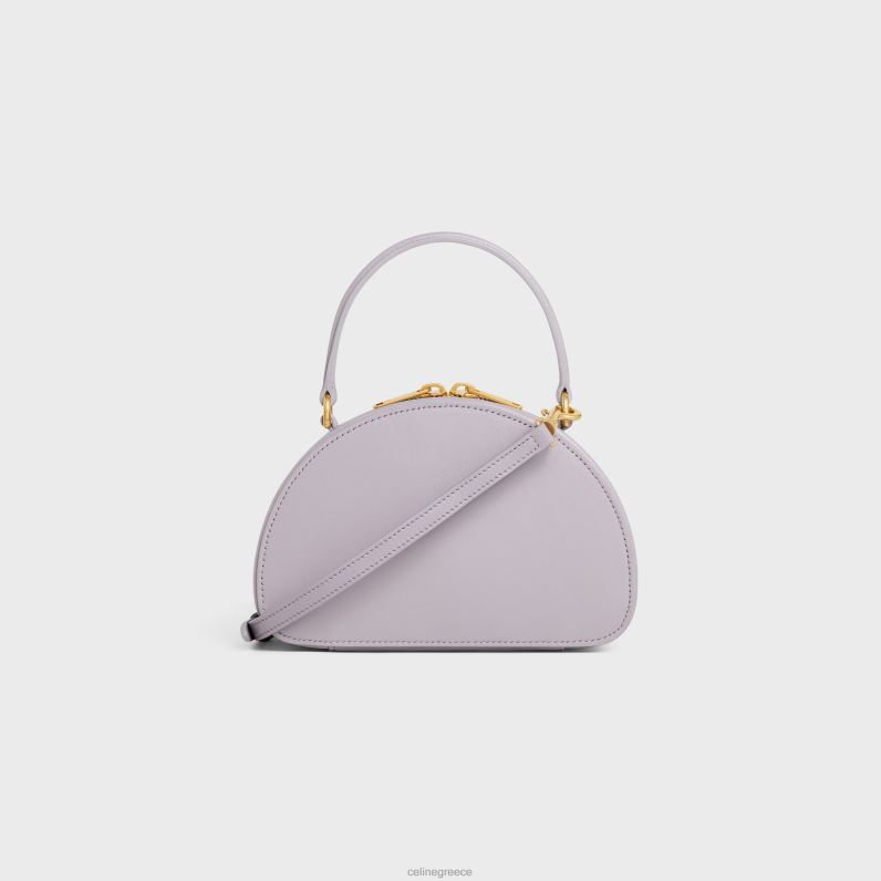 θήκη μισού φεγγαριού σε λείο δέρμα μοσχαριού γυναίκες CELINE 640PT379 αξεσουάρ ανοιχτό λιλά