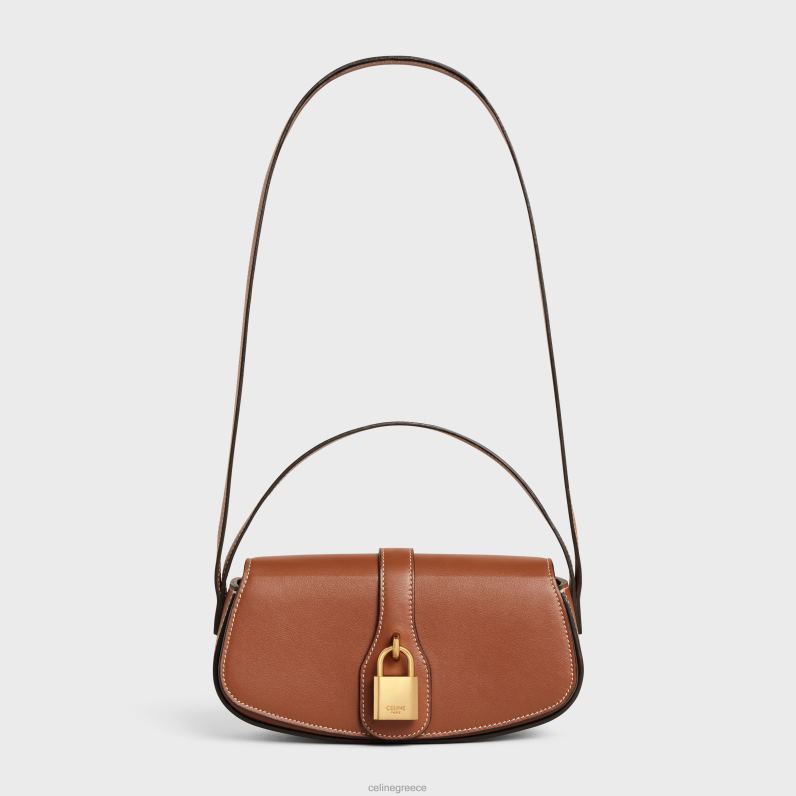 συμπλέκτης σε λουράκι ταμπού σε απαλό δέρμα μόσχου γυναίκες CELINE 640PT397 αξεσουάρ βυρσοδέψω