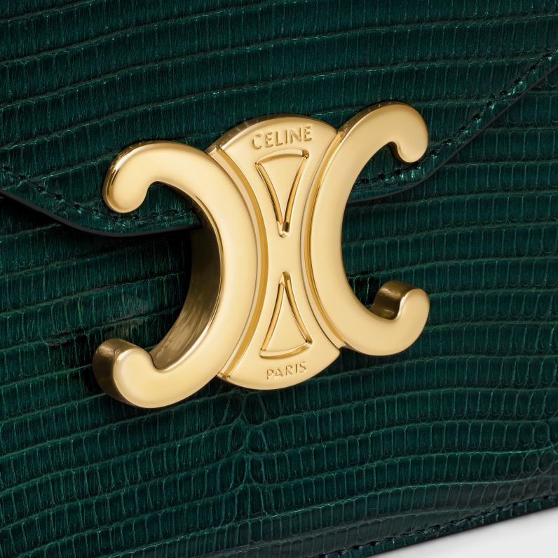 πορτοφόλι σε αλυσίδα margo σε σαύρα γυναίκες CELINE 640PT360 αξεσουάρ amazone