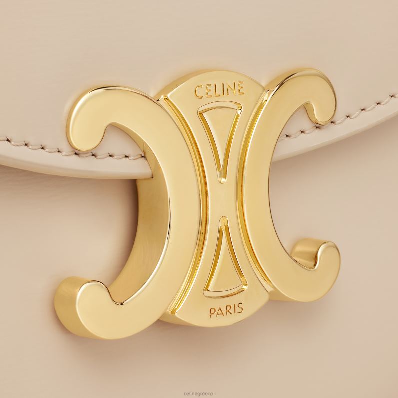 mini besace clea σε γυαλιστερό δέρμα μοσχαριού γυναίκες CELINE 640PT361 αξεσουάρ γυμνός