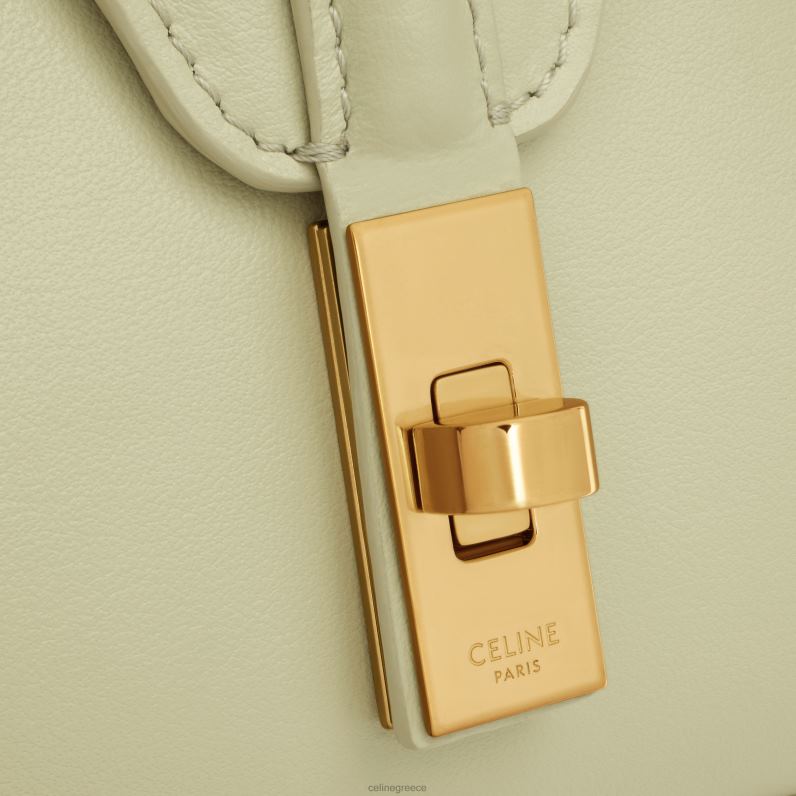 mini soft 16 σε λεία επιδερμίδα μοσχαριού γυναίκες CELINE 640PT395 αξεσουάρ πράσινο αμύγδαλο