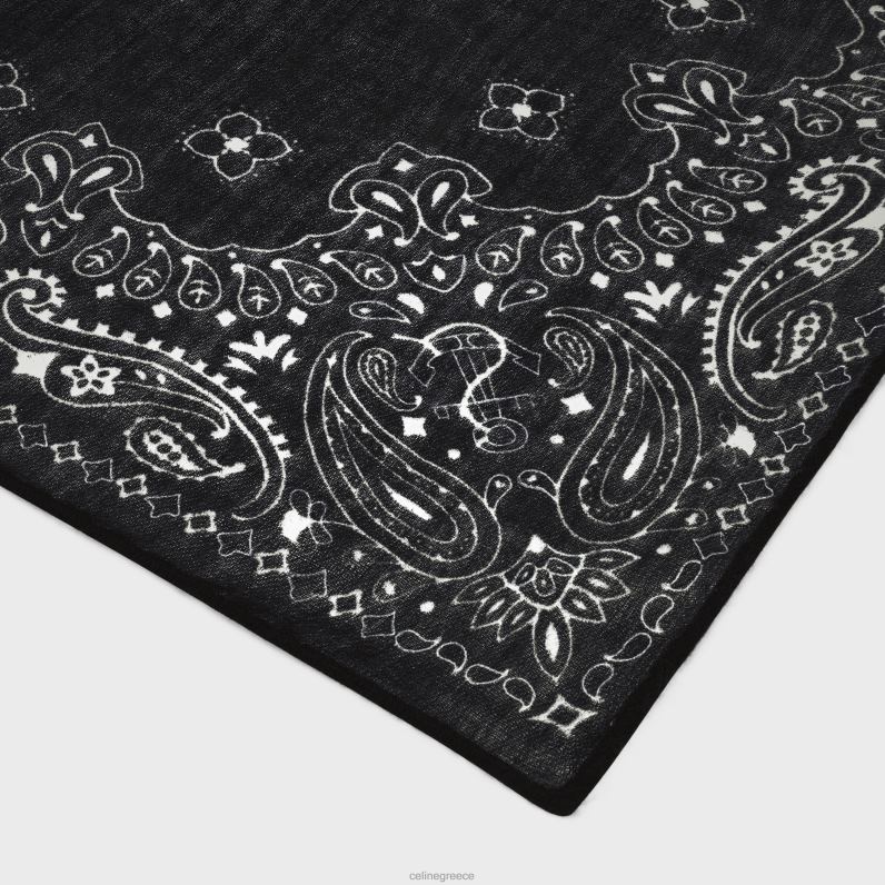 έκλεψε σε κασμίρι μουσελίνα γυναίκες CELINE 640PT1198 αξεσουάρ μαύρος