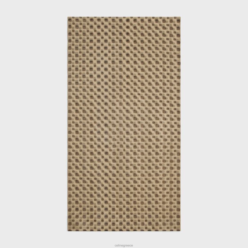 έκλεψε σε μπισκότο μουσελίνα κασμίρ γυναίκες CELINE 640PT1201 αξεσουάρ μπεζ