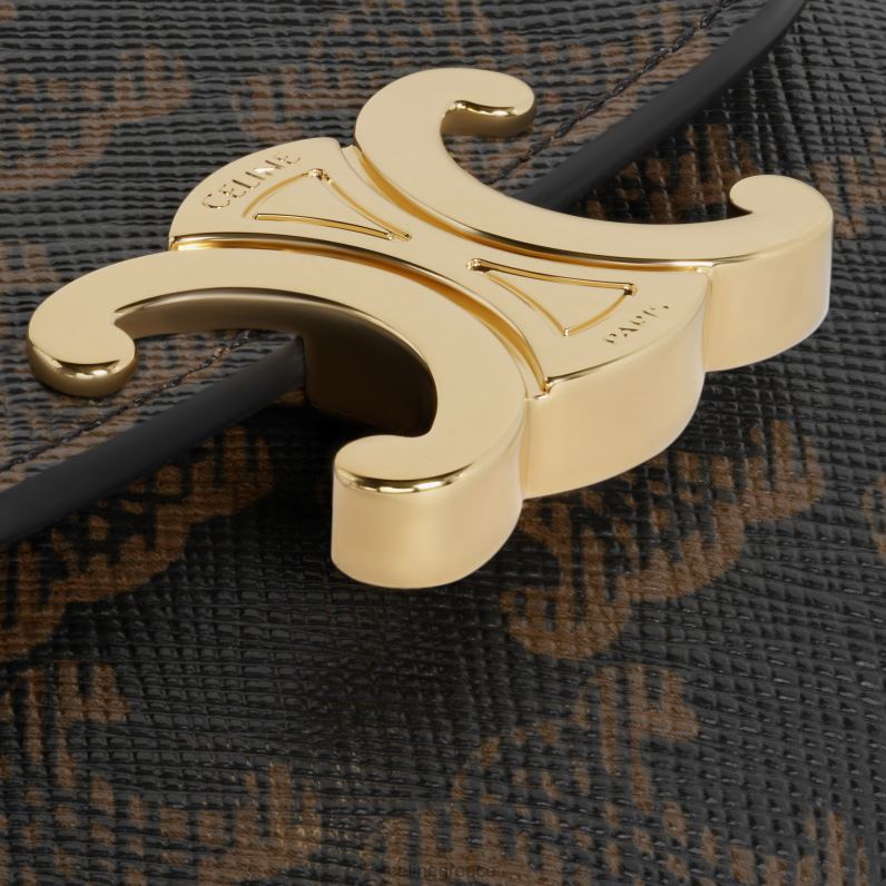 μικρό πορτοφόλι θρίαμβος σε καμβά θριάμβου γυναίκες CELINE 640PT453 αξεσουάρ βυρσοδέψω