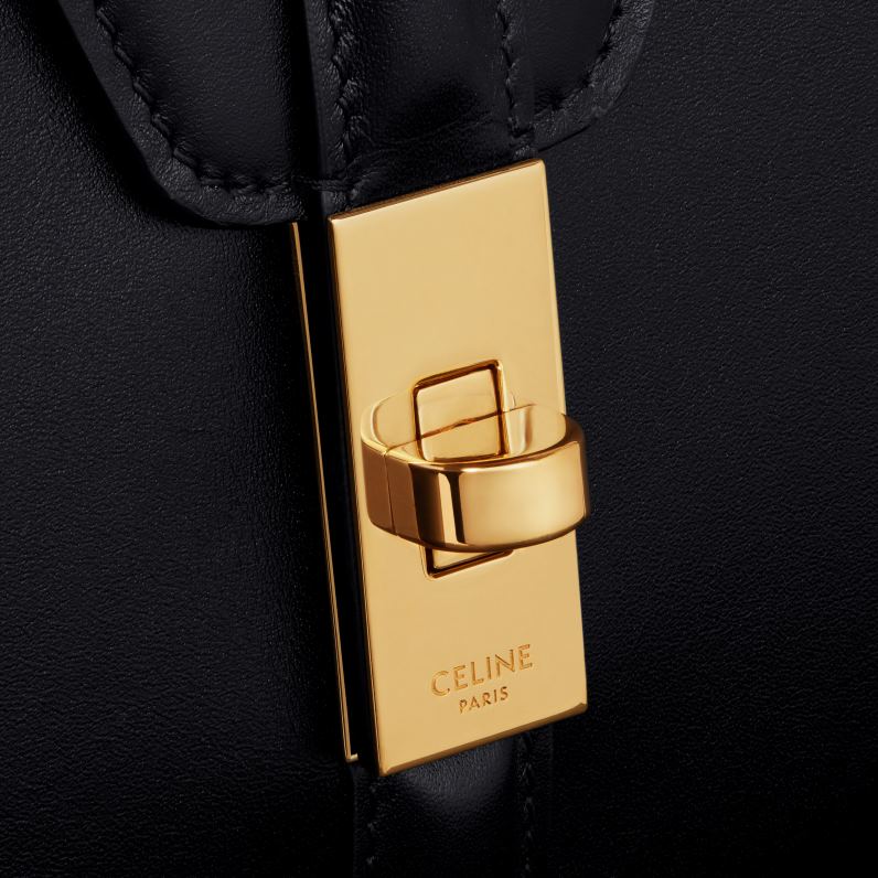 μικρό σακουλάκι 16 σε σατινέ δέρμα μοσχαριού γυναίκες CELINE 640PT124 αξεσουάρ μαύρος