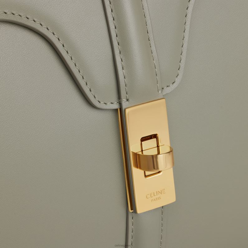 μικρό σακουλάκι 16 σε σατινέ δέρμα μοσχαριού γυναίκες CELINE 640PT125 αξεσουάρ πράσινο πηλό
