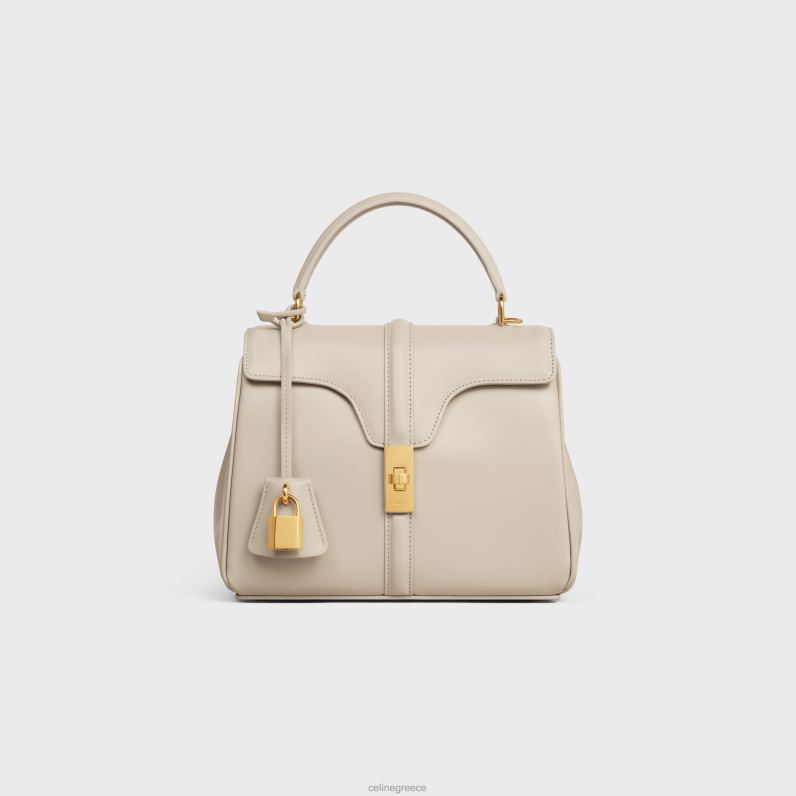 μικρό σακουλάκι 16 σε σατινέ δέρμα μοσχαριού γυναίκες CELINE 640PT127 αξεσουάρ ελαφριά πέτρα