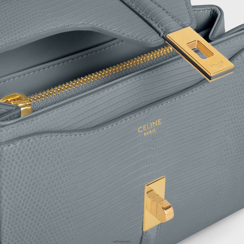 μίνι 16 σε σαύρα γυναίκες CELINE 640PT138 αξεσουάρ μπλε γκρι