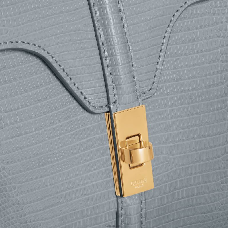 μίνι 16 σε σαύρα γυναίκες CELINE 640PT138 αξεσουάρ μπλε γκρι