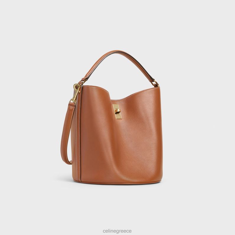 κουβάς 16 σακούλα σε λείο δέρμα μοσχαριού γυναίκες CELINE 640PT146 αξεσουάρ βυρσοδέψω