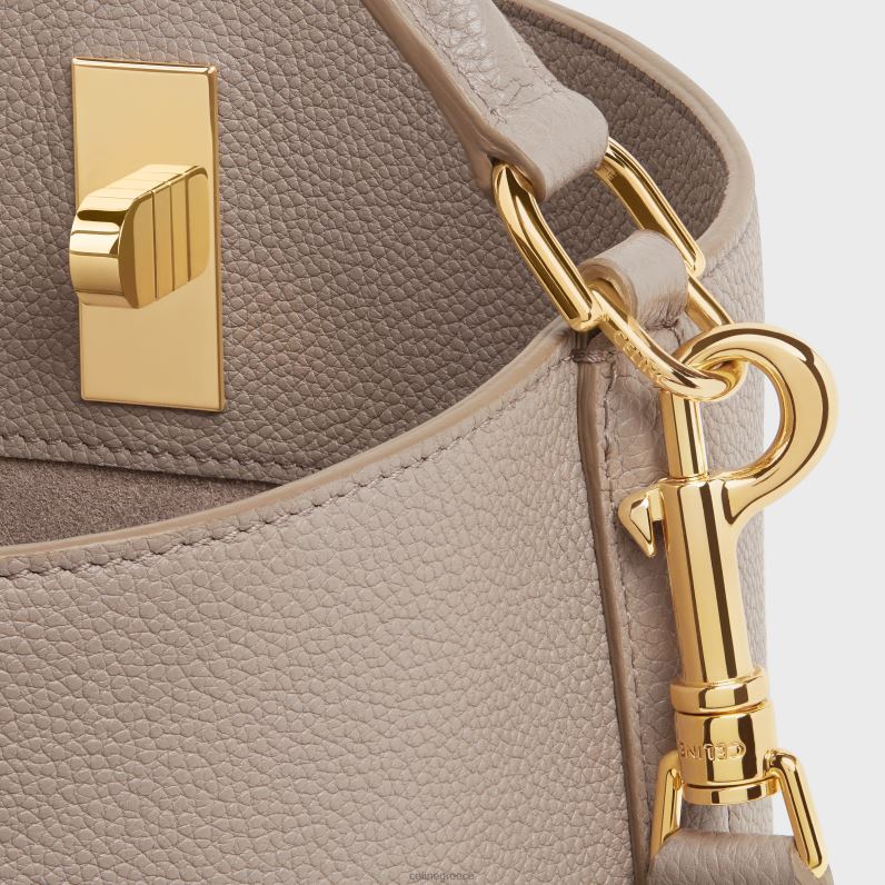 κουβάς 16 σακούλα σε ελαστικό δέρμα μοσχαριού γυναίκες CELINE 640PT68 αξεσουάρ χαλίκι