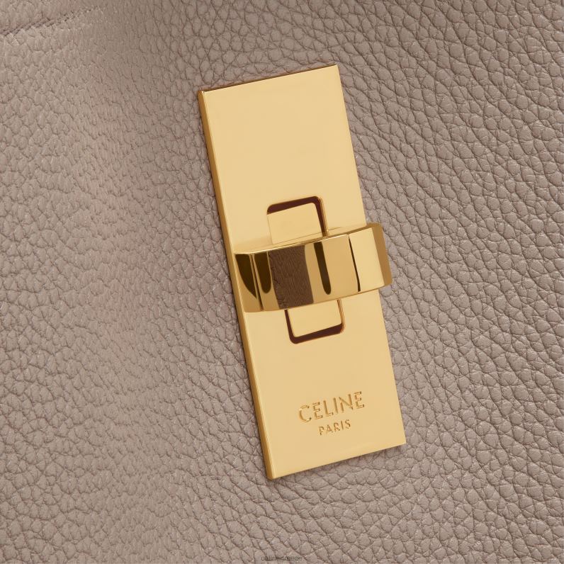 κουβάς 16 σακούλα σε ελαστικό δέρμα μοσχαριού γυναίκες CELINE 640PT68 αξεσουάρ χαλίκι