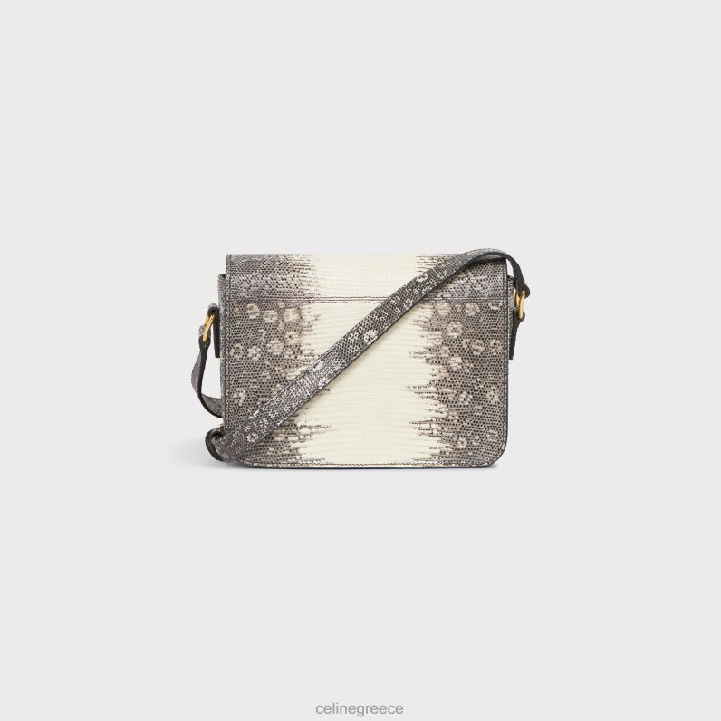 εφηβική τσάντα θριάμβου σε σαύρα γυναίκες CELINE 640PT119 αξεσουάρ φυσικός