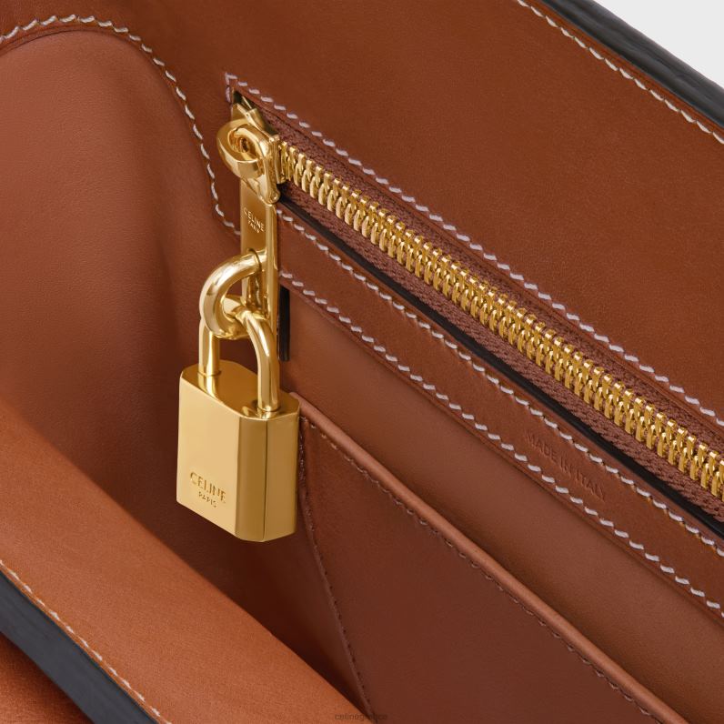 Teen conti τσάντα από φυσικό δέρμα μοσχαριού γυναίκες CELINE 640PT161 αξεσουάρ βυρσοδέψω