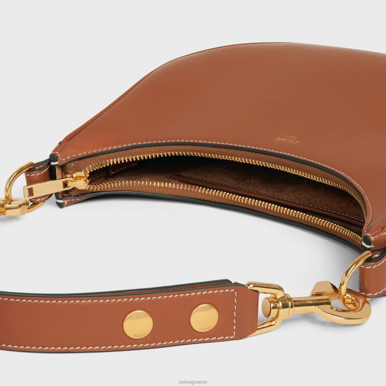 Τσάντα μεσαίου ιμάντα ava σε λεία επιδερμίδα μόσχου γυναίκες CELINE 640PT156 αξεσουάρ βυρσοδέψω