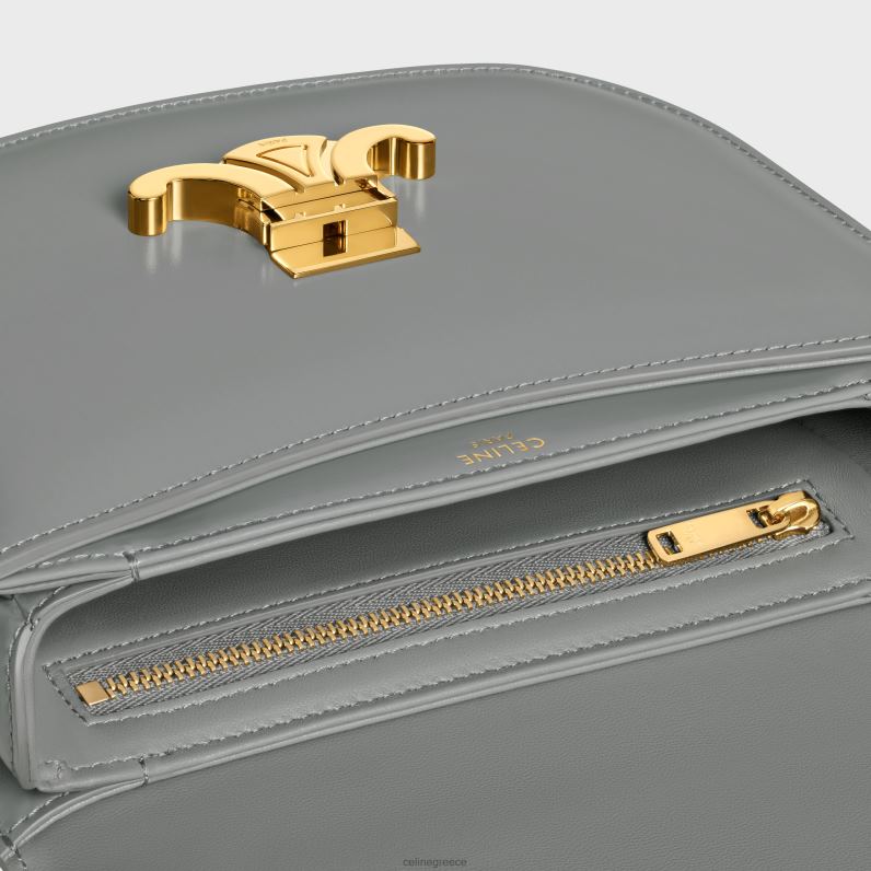 αλυσίδα besace clea σε γυαλιστερό δέρμα μοσχαριού γυναίκες CELINE 640PT57 αξεσουάρ ψευδάργυρος